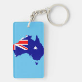 オーストラリアの国旗 キーホルダー (裏面)
