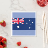 オーストラリアの国旗 スタンダードカクテルナプキン (インサイチュ)