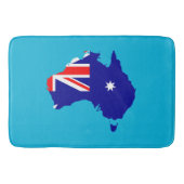 オーストラリアの国旗 バスマット (正面)