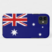 オーストラリアの国旗 Case-Mate iPhoneケース (裏面(横))