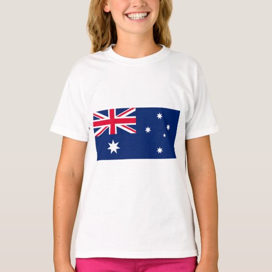 オーストラリアの国旗 Tシャツ (正面)