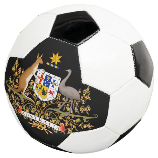 オーストラリアの国章 サッカーボール (3/4)