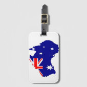 オーストラリアの国 ラゲッジタグ (正面縦)