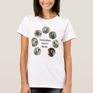 オーストラリアの在来鳥 - 女性用Tシャツ Tシャツ