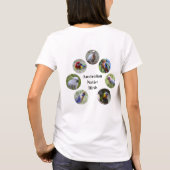 オーストラリアの在来鳥 - 女性用Tシャツ Tシャツ (裏面)