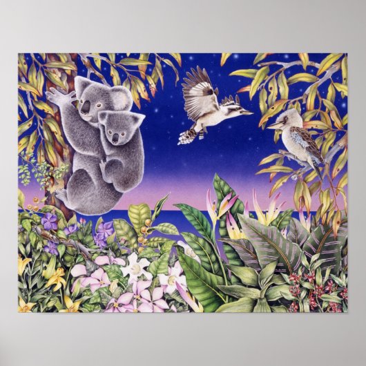 オーストラリアの夜 ポスター (正面)