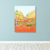 オーストラリアの奥地 キャンバスプリント (インサイチュ (ウッドフロア))