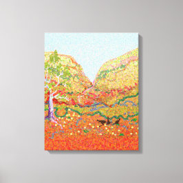 オーストラリアの奥地 キャンバスプリント