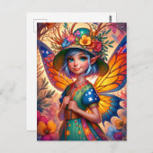 オーストラリアの妖精 ポストカード (正面/裏面)