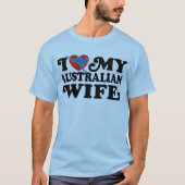 オーストラリアの妻 Tシャツ (正面)