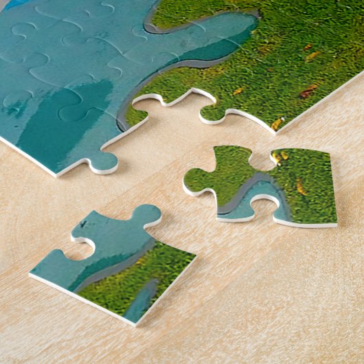 オーストラリアの彫刻 ジグソーパズル (側面)