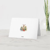 オーストラリアの折り畳みホリデーカード シーズンカード (裏面)