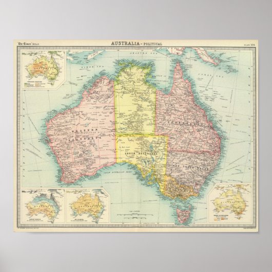 オーストラリアの政治 ポスター (正面)