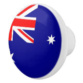 オーストラリアの旗とセラミックノブの引っ張り セラミックノブ (右)