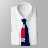 オーストラリアの旗のデザインカーボン繊維のクロムスタイル ネクタイ (タイ)