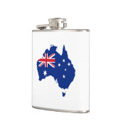 オーストラリアの旗 フラスク (左)