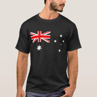 オーストラリアの旗(青引いて) Tシャツ