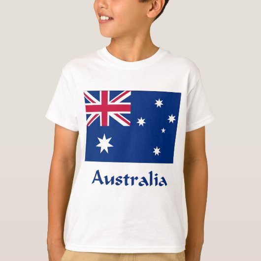 オーストラリアの旗 Tシャツ (正面)