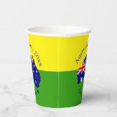 オーストラリアの日に一致する文字年の編集 紙コップ (右)