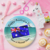 オーストラリアの日9に一致する名前の編集" ペーパープレート (パーティー)