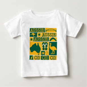 オーストラリアの日 ベビーTシャツ