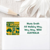 オーストラリアの日 ラベル (インサイチュ)