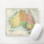 オーストラリアの旧式な地図 マウスパッド (マウス)