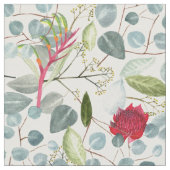 オーストラリアの植物相 ファブリック (クローズアップ)