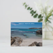 オーストラリアの楽園の秘境ビーチ ポストカード (スタンド正面)