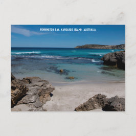 オーストラリアの楽園の秘境ビーチ ポストカード