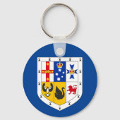 オーストラリアの武器盾 キーホルダー (裏面)