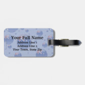 オーストラリアの泡旗 ラゲッジタグ (裏面横)