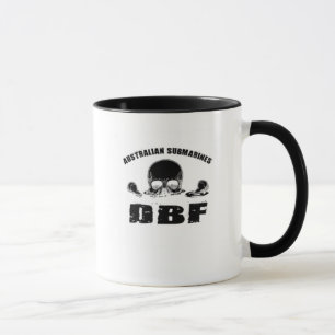 オーストラリアの潜水艦DBFのコーヒーカップ マグカップ