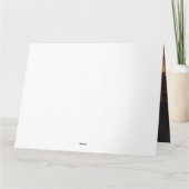 オーストラリアの牛のカボチャのハロウィーン怖い カード (裏面)