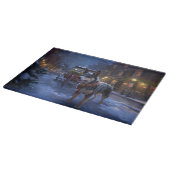 オーストラリアの牛のクリスマスフェスティバルシーズン カッティングボード (角)