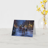 オーストラリアの牛のクリスマスフェスティバルシーズン カード (黄色い花)