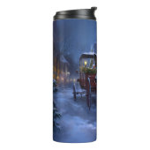 オーストラリアの牛のクリスマスフェスティバルシーズン タンブラー (回転左)