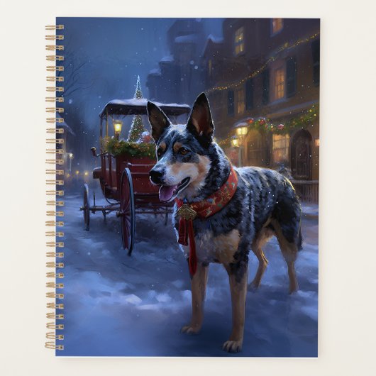 オーストラリアの牛のクリスマスフェスティバルシーズン プランナー手帳 (正面)