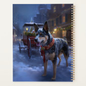 オーストラリアの牛のクリスマスフェスティバルシーズン プランナー手帳 (裏面)