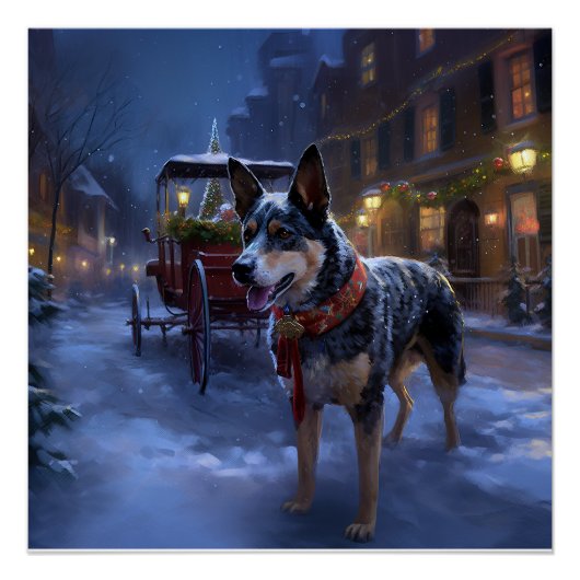 オーストラリアの牛のクリスマスフェスティバルシーズン ポスター (正面)