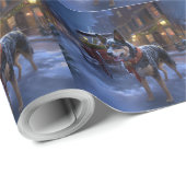 オーストラリアの牛のクリスマスフェスティバルシーズン ラッピングペーパー (ロールコーナー)