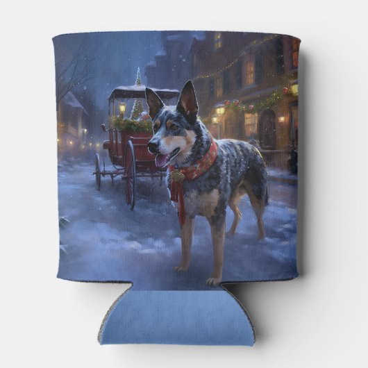 オーストラリアの牛のクリスマスフェスティバルシーズン 缶クーラー (裏面)