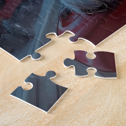 オーストラリアの牛の犬のジェットコースターのクリスマス ジグソーパズル (側面)