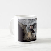 オーストラリアの牛の犬のプップマグ – "Kona" コーヒーマグカップ (正面左)