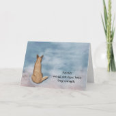 オーストラリアの牛の犬の悔やみや弔慰の損失 シーズンカード (正面)