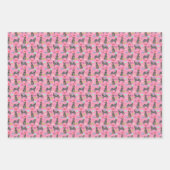 オーストラリアの牛の犬の青いヒーラー ラッピングペーパーシート (正面3)