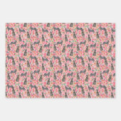 オーストラリアの牛の犬の青いヒーラー ラッピングペーパーシート (正面)