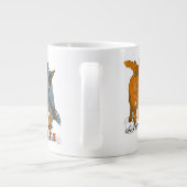 オーストラリアの牛の犬テネシーワルツマグ ジャンボコーヒーマグカップ (裏面)
