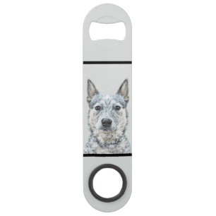 オーストラリアの牛の犬 – かわいいオリジナルドッグアート スピード栓抜き