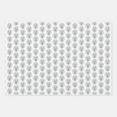 オーストラリアの牛の犬 – かわいいオリジナルドッグアート ラッピングペーパーシート (正面2)